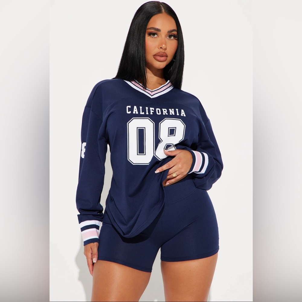 08 Cali Biker Short Set